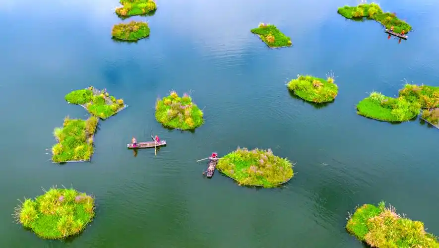 桃源深处有人家仙女湖二期水上建筑实景