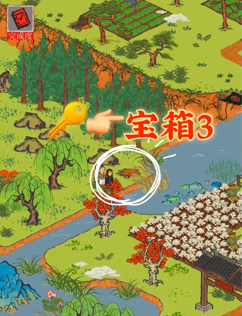 江南百景图古城资源区俯瞰布局
