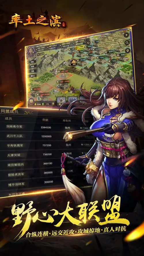 率土之滨三国策略战场实机画面